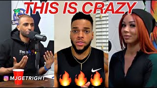 Fresh And Fit VS Brittany Renner HEATED [upl. by Sucramraj]