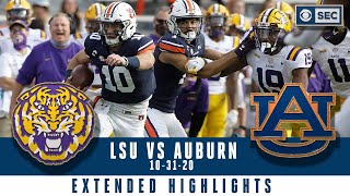 LSU vs Auburn Extended Highlights  CBS Sports HQ [upl. by Elocim]