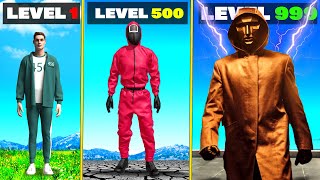 Level 1 SQUID GAME to Level 1000000000 in GTA 5 [upl. by Newman]