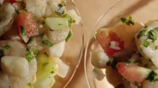 How to Make Ceviche  Seafood Recipe  Allrecipescom [upl. by Mehcanem]