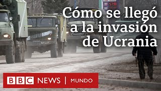 ¿Cómo escaló la crisis entre Ucrania y Rusia en los últimos meses [upl. by Servais]