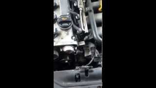 Vw passat 18 turbo 2003 water pump and timing [upl. by Zulaledairam]