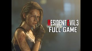 RESIDENT EVIL 3 REMAKE Walkthrough  FULL GAME No Commentary [upl. by Sirrap]