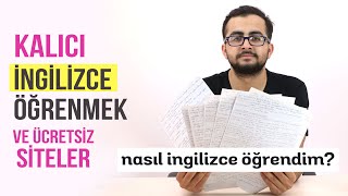 KOLAY VE KALICI İNGİLİZCE ÖĞRENME YÖNTEMİM  EN ÇOK KULLANDIĞIM WEB SİTELERİ [upl. by Verena]