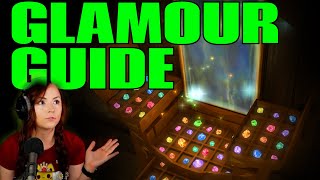 How to Glamour in FFXIV Glamour Plates Glamour Dresser new player guide [upl. by Peters]