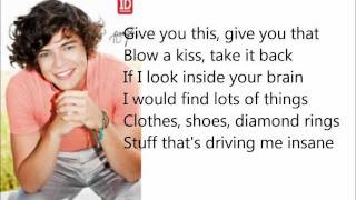 I Want  One Direction with lyrics [upl. by Behl]