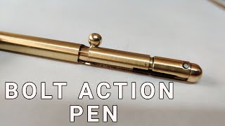 Homemade Bolt Action Pen [upl. by Anidene542]