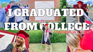 COLLEGE GRADUATION VLOG I DID IT  The University of Alabama [upl. by Anavrin]