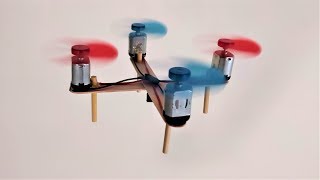 Making drone using Popsicle sticks [upl. by Anec984]