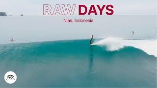 RAW DAYS  Nias Indonesia  Dreamy surfing session [upl. by Anilehcim]