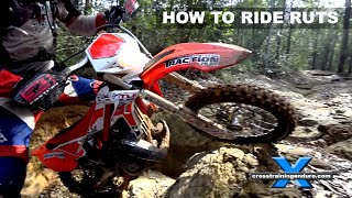 How to ride ruts on dirt bikes︱Cross Training Enduro [upl. by Goldston860]