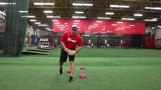 BEST INFIELD DRILL 3 Cone Drill [upl. by Kalb]