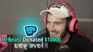 Donating 10000 To Pewdiepie [upl. by Caldera]