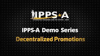 IPPSA Demo Series Decentralized Promotions [upl. by Ymmij]