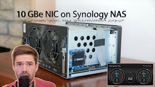 10 GBE Card on Synology NAS DS1819  4K TUTORIAL [upl. by Lucine]