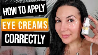 How To Apply EYE Cream correctly STOP causing wrinkles  Skincare by Fenya  Guidance to Glow [upl. by Ecidnacal]