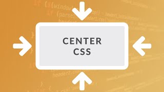 How to Center in CSS  EASY  Center Div and Text Vertically and Horizontally [upl. by Elkraps]