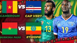 🔴🇨🇻🇨🇲 CAP VERT  CAMEROUN  CAN 2021 [upl. by Tonye]