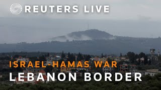 LIVE IsraelLebanon border [upl. by Debera]