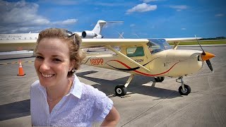 Flying Date in a Vintage 1973 CESSNA AEROBAT [upl. by Emmott]