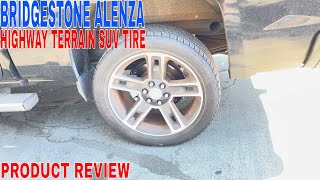 ✅ Bridgestone Alenza AS 02 Highway Terrain SUV Tire 27550R22 111 T 🔴 [upl. by Brockie18]