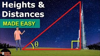 Applications of Trigonometry Class 10 [upl. by Avlasor]