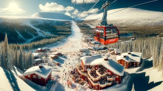 Åre Sweden Ski Resort [upl. by Mittel652]