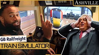 I Crashed Learning to Drive a Train in a Train Simulator [upl. by Conroy]