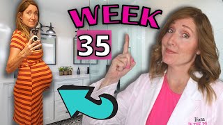 35 Weeks Pregnant  What to Expect at 35 Weeks in Months [upl. by Aala]