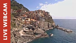 Webcam Live Manarola SP  Cinque Terre [upl. by Vowel186]