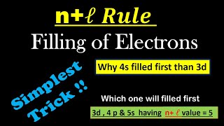 nl Rule Tricks  Auf bau rule  spdf Electronic Configuration  Chemistry  Digital Kemistry [upl. by Virendra]