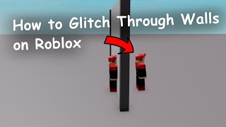 How To Glitch Through Walls In Roblox e dance2 glitch [upl. by Tips]