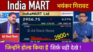 India MART share latest news  Indiamart share analysis  Indiamart share news today [upl. by Onafets]