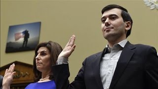 Shkreli Repeatedly Invokes 5th Amendment at Hearing [upl. by Llorre418]