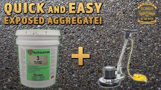 Quick And Easy Exposed Aggregate [upl. by Wescott]