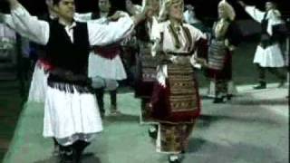 POUSTSENO  Macedonian folk dance from Aegean region [upl. by Magan]