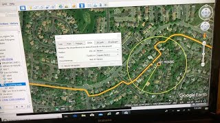 Google Earth Basics 24 Measuring and Drawing a Circle [upl. by Johnette306]