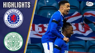 Rangers 10 Celtic  Red Card Drama as Rangers Move 19 Points Clear  Scottish Premiership [upl. by Nollek]