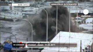 Japan tsunami footage [upl. by Siblee]