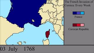 The French Conquest of Corsica Every Week [upl. by Nosraep]