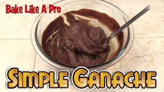 Simply THE BEST Chocolate Ganache Recipe [upl. by Miko]