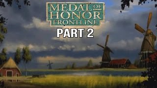 Medal of Honor Frontline Gameplay Walkthrough Part 2  Rough Landing [upl. by Ollehto288]