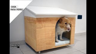 DIY Casa Para Perro  Dog House [upl. by Johnathon61]