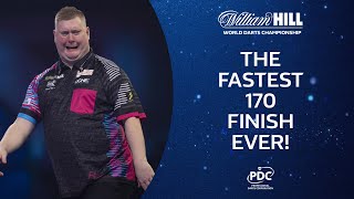 EVANS WINS WITH A 170  201920 William Hill World Darts Championship [upl. by Tolland322]