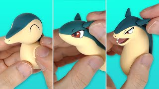 Pokémon Figures Making  Cyndaquil lineQuilava Typhlosion  Clay Art [upl. by Wheelwright]