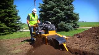 RTX200 Pedestrian Trencher  Vermeer Utility Equipment [upl. by Oriaj]