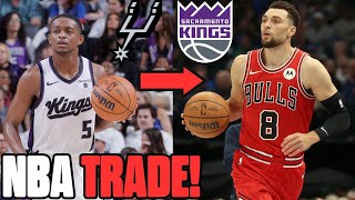 Sacramento Kings Make HUGE Move in Multi Team NBA Trade [upl. by Gnus]