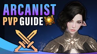 GRANDMASTERS Arcanist PvP Guide StatsBuildCombo amp Gameplan Lost Ark [upl. by Anaicul]