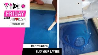 How Do You Pour Multiple Resin Layers [upl. by Leugim]