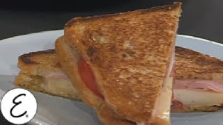 Grilled Ham and Cheese Sandwich  Emeril Lagasse [upl. by Puttergill463]